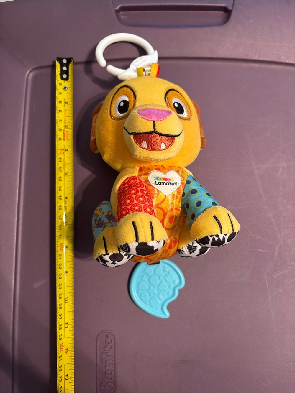 Lamaze Simba Rattle Toy - Picture 4 of 4